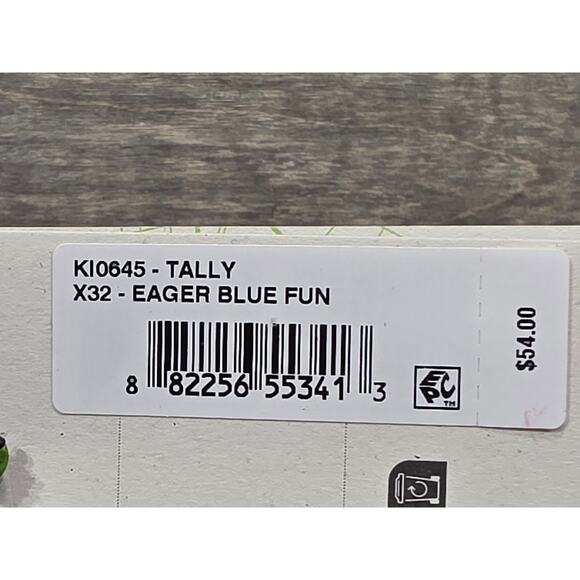 Kipling Tally Crossbody Eager Blue Fun Phone Bag - Picture 7 of 7